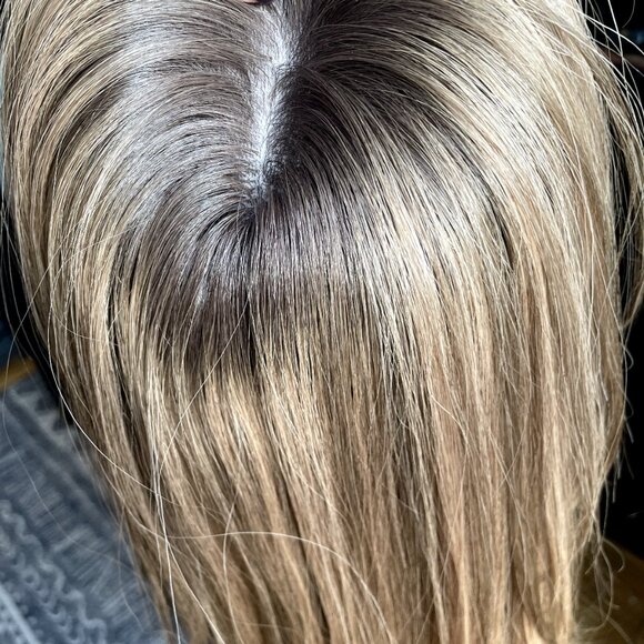 Stunning Silk Human Hair topper I NEW I MadisonWigs - Picture 8 of 11